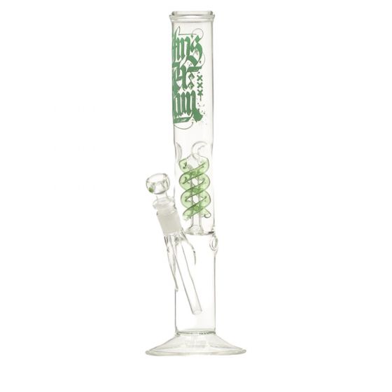 Amsterdam Glass Fading Color Beaker Base Spiral Perc Bong – LONDON VAPE HUB